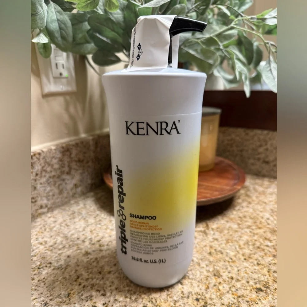 Kenra Triple Repair Shampoo - Large Bottle - 33.8oz